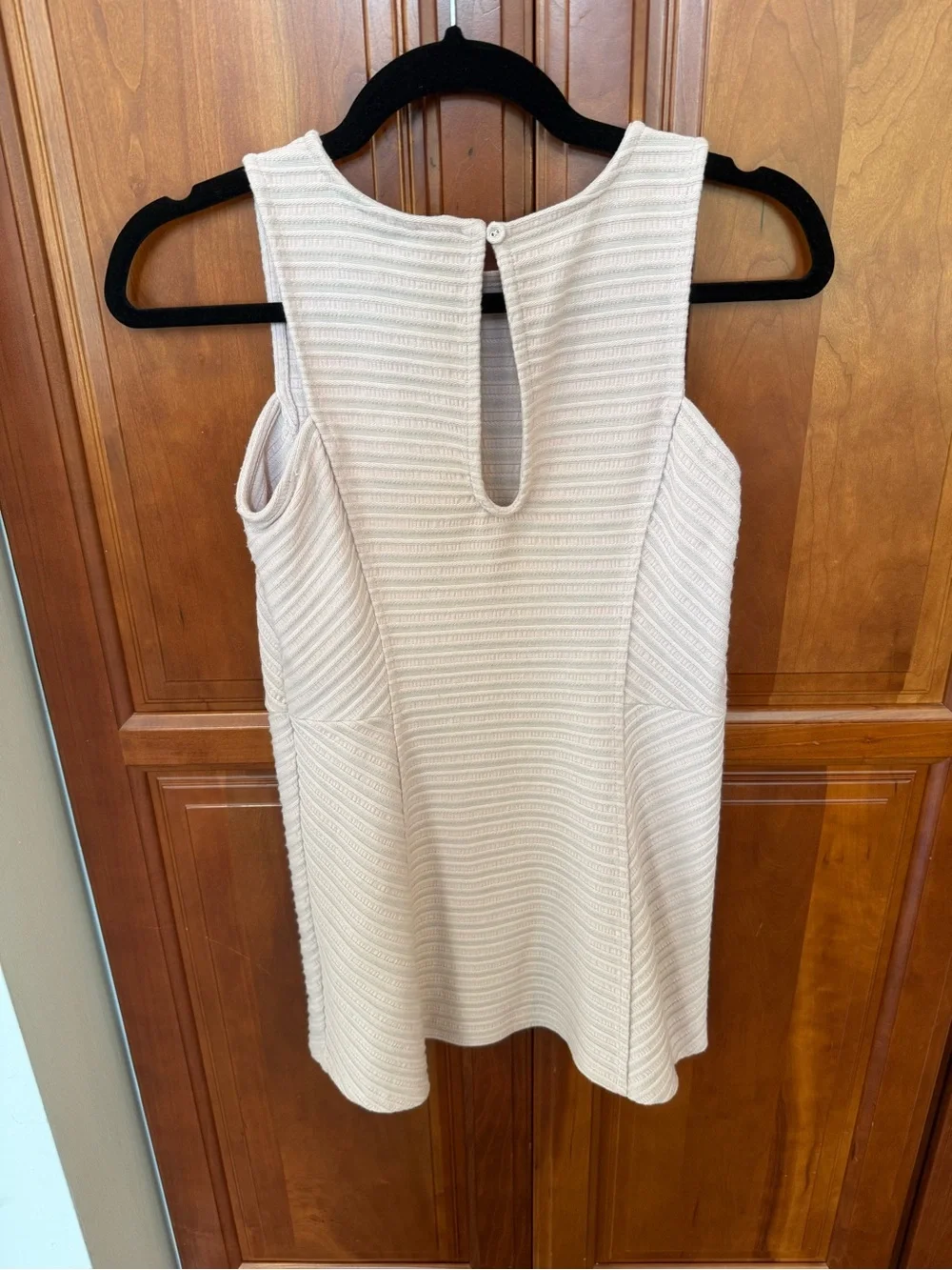 A Pea in the Pod pink Ribbed Sleeveless Maternity Tank